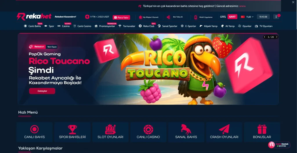 Rekabet giriş casino adresi