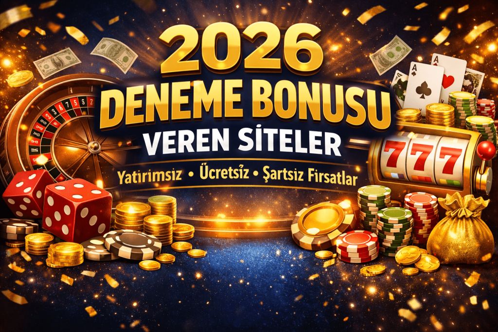 Deneme bonusu veren siteler 2026 yatırım şartsız fırsatlar