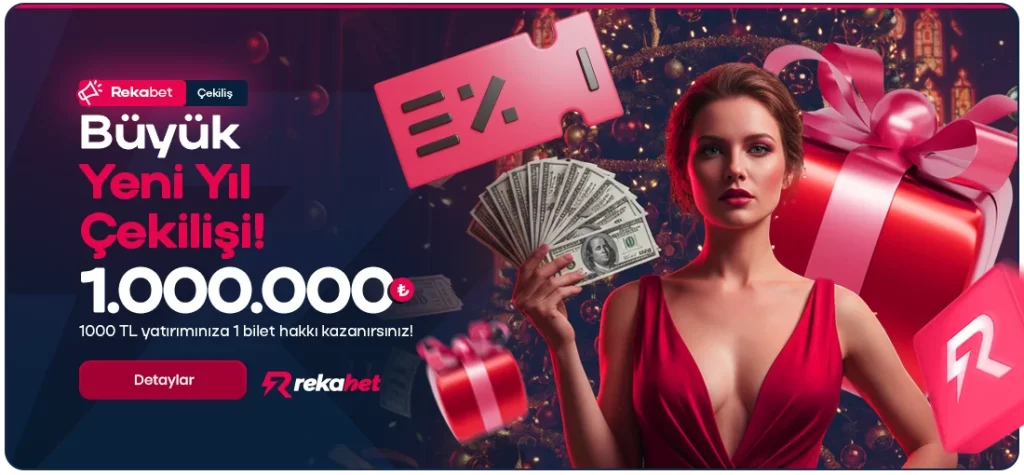 Rekabet büyük yeni yıl çekilişi 1.000.000 TL