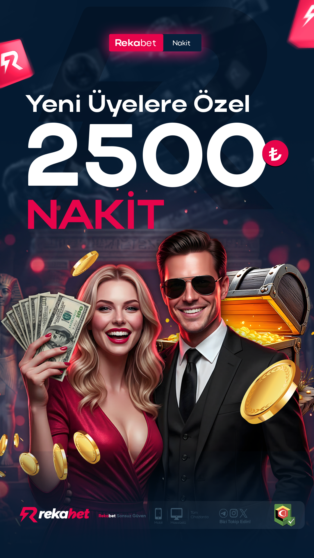 Rekabet 2500 TL Nakit Ödül